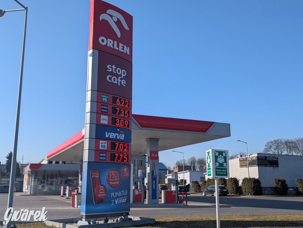 Sprawdziliśmy ceny na stacjach w Tarnowskich Górach