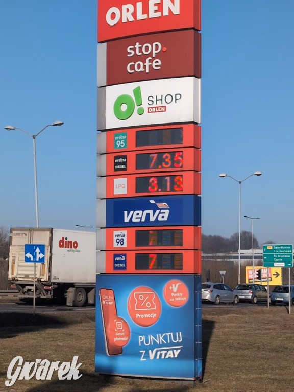 Sprawdziliśmy ceny na stacjach w Tarnowskich Górach