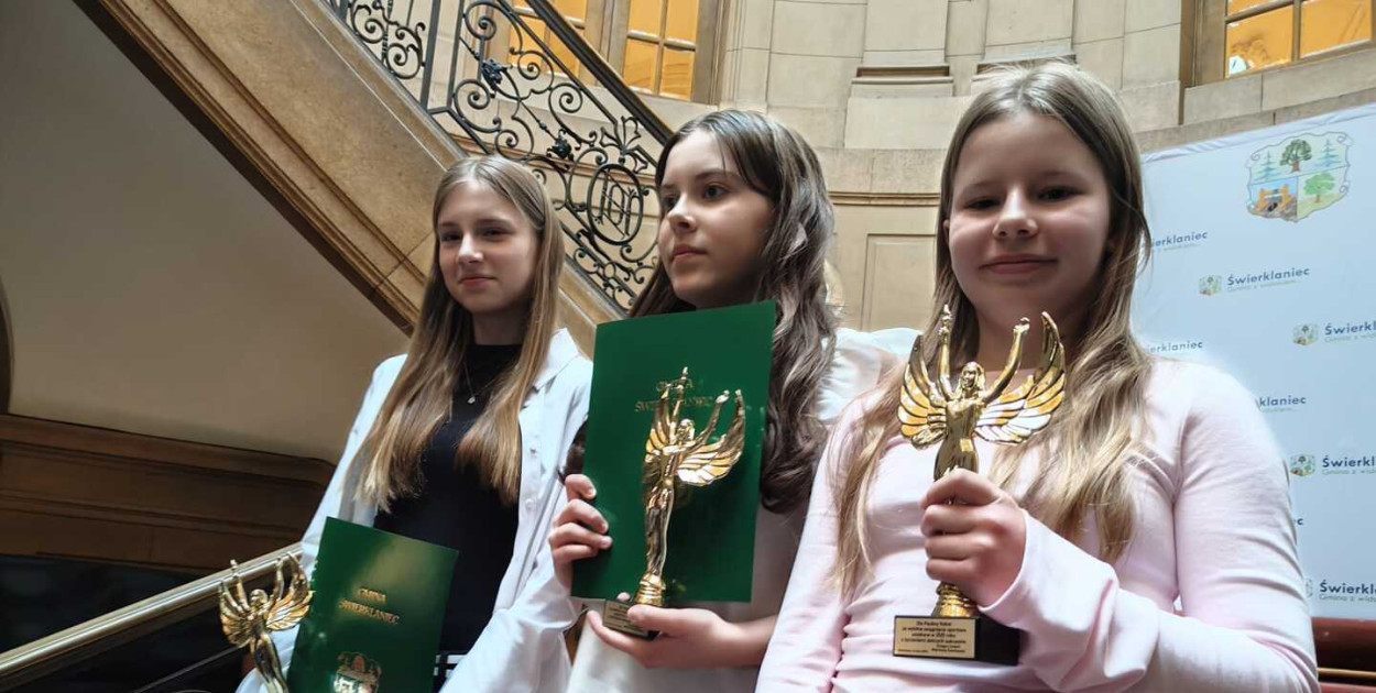 Młodzi sportowcy nagrodzeni! Uroczystość w pałacu