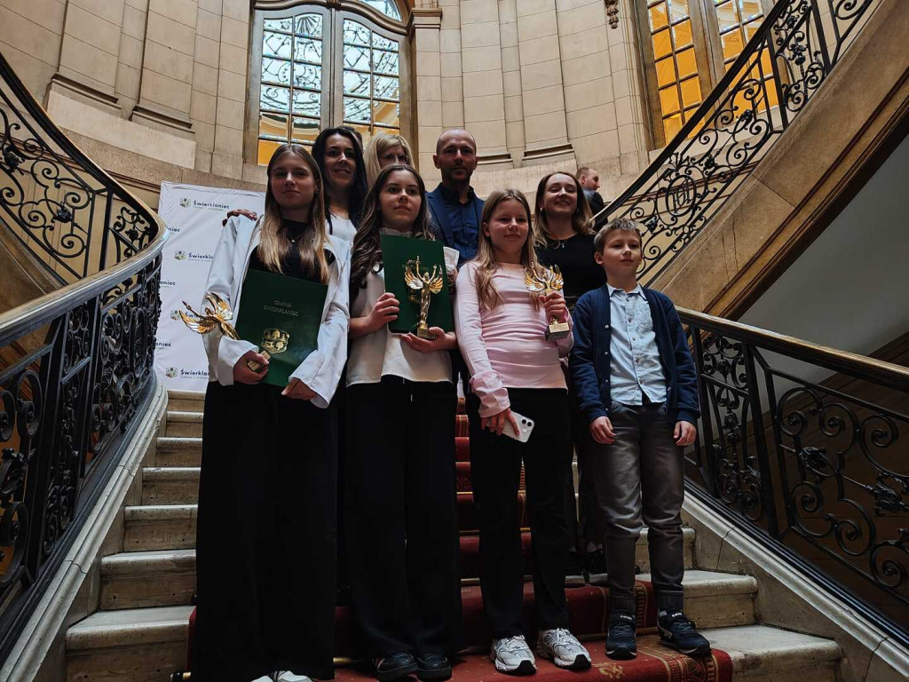 Młodzi sportowcy nagrodzeni! Uroczystość w pałacu