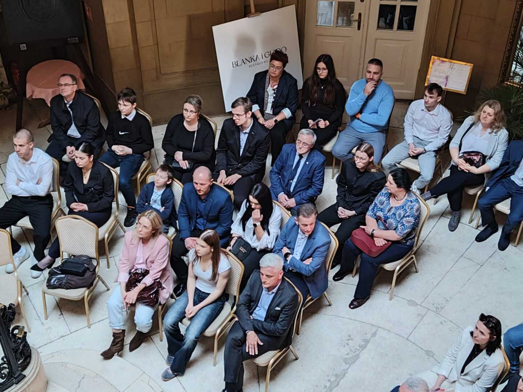 Młodzi sportowcy nagrodzeni! Uroczystość w pałacu