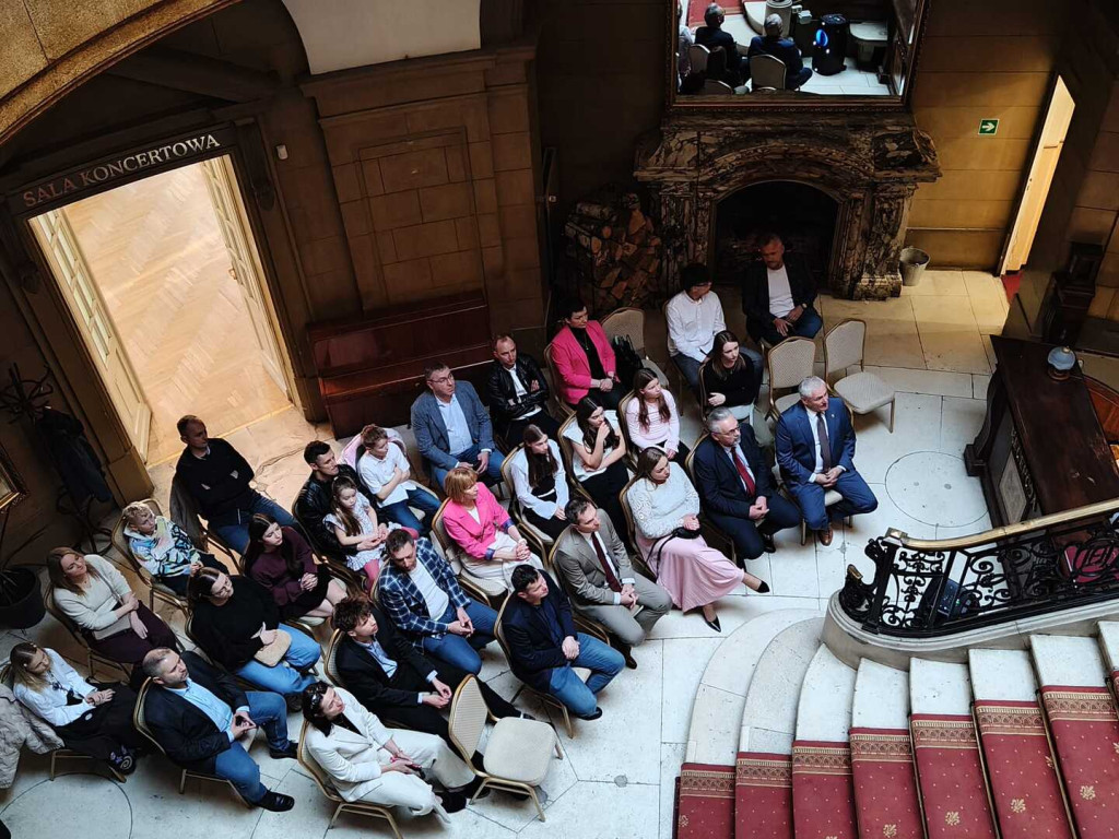 Młodzi sportowcy nagrodzeni! Uroczystość w pałacu