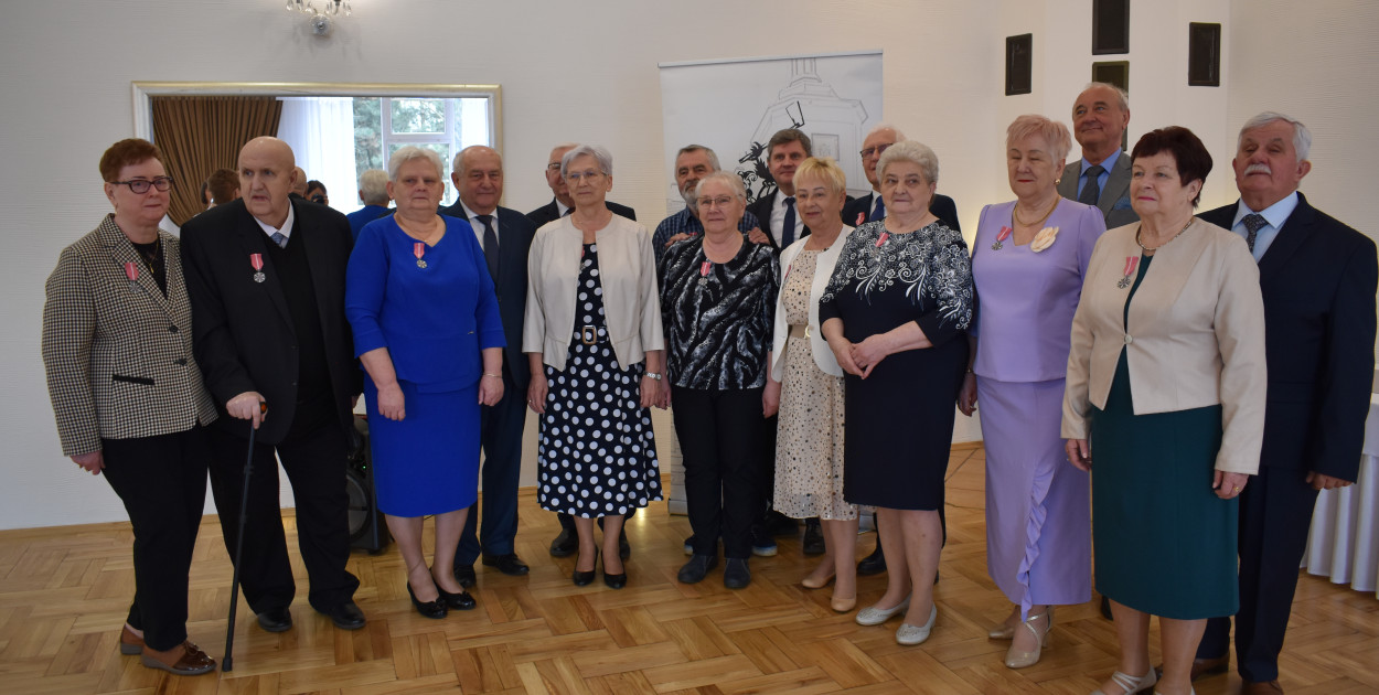 Miasteczko Śl. Złote pary, wśród jubilatów były burmistrz