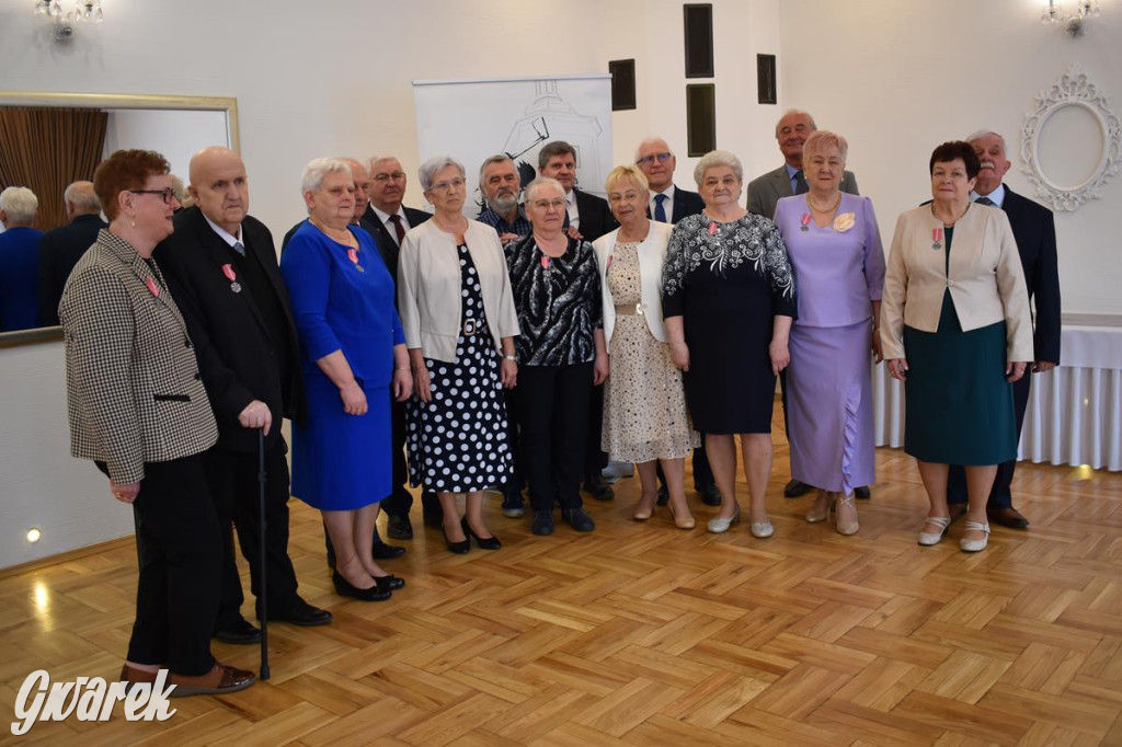 Miasteczko Śl. Złote pary, wśród jubilatów były burmistrz