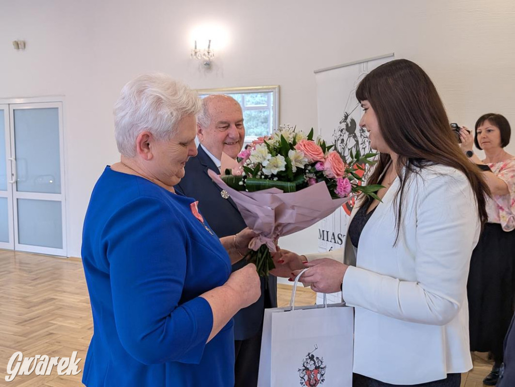 Miasteczko Śl. Złote pary, wśród jubilatów były burmistrz