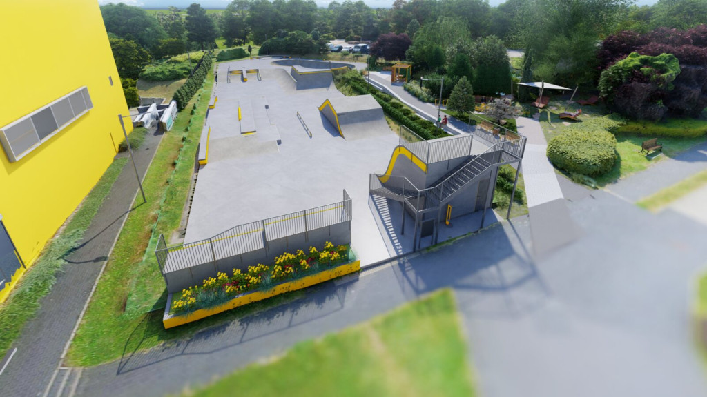 Skatepark w Tarnowskich Górach za 4,5 mln zł