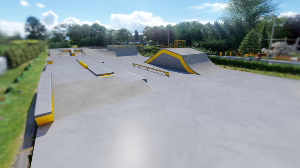 Skatepark w Tarnowskich Górach za 4,5 mln zł