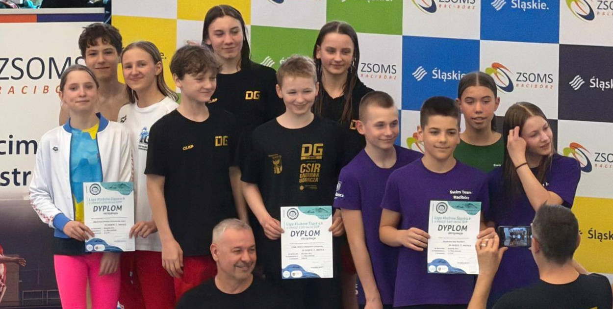 MKS Park Wodny Tarnowskie Góry z medalami