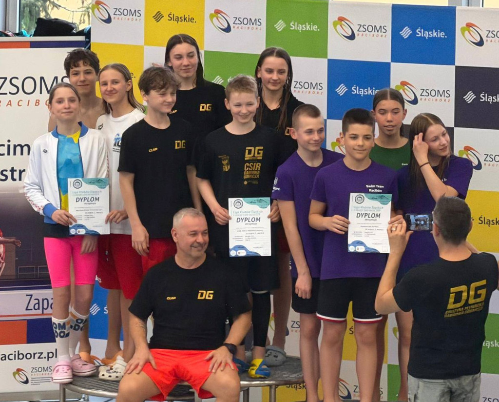 MKS Park Wodny Tarnowskie Góry z medalami