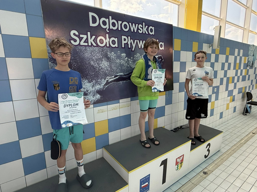 MKS Park Wodny Tarnowskie Góry z medalami