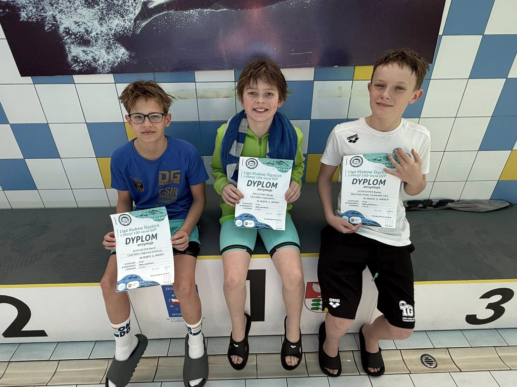 MKS Park Wodny Tarnowskie Góry z medalami