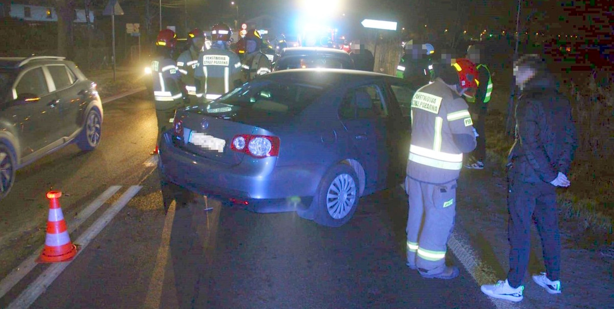 Świerklaniec. Zderzenie czterech samochodów