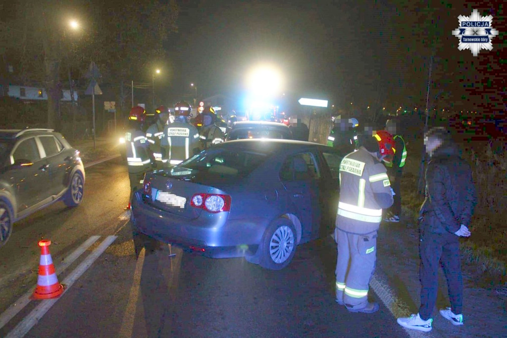 Świerklaniec. Zderzenie czterech samochodów