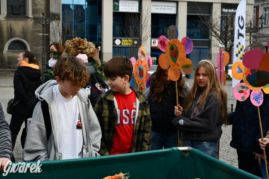 Tarnowskie Góry. Powitanie wiosny na rynku