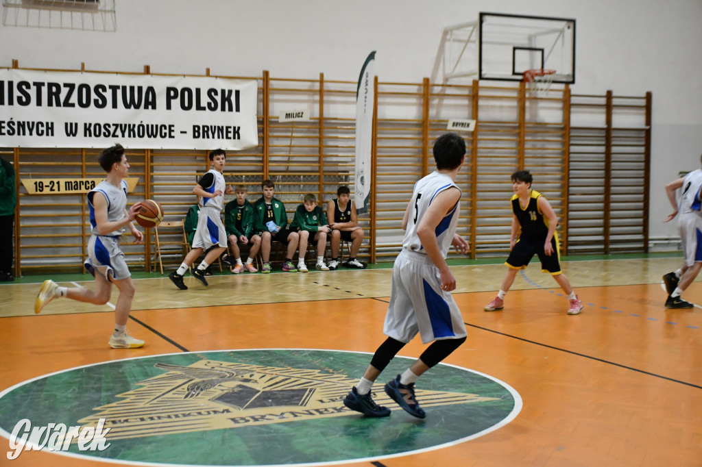 Brynek. Mistrzostwa Polski Szkół Leśnych w Koszykówce