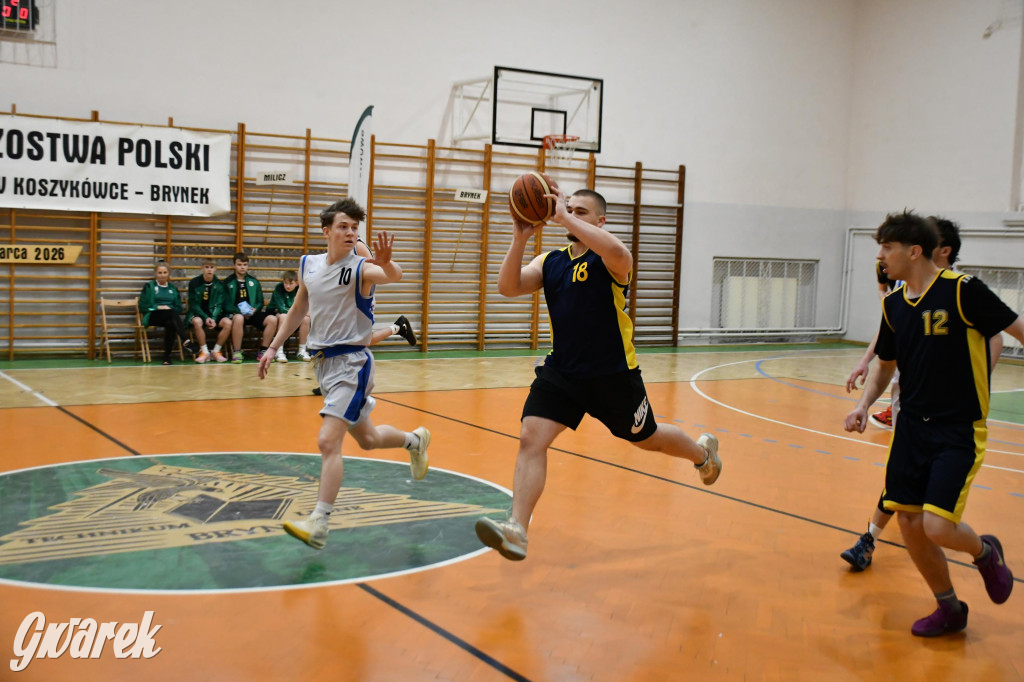 Brynek. Mistrzostwa Polski Szkół Leśnych w Koszykówce