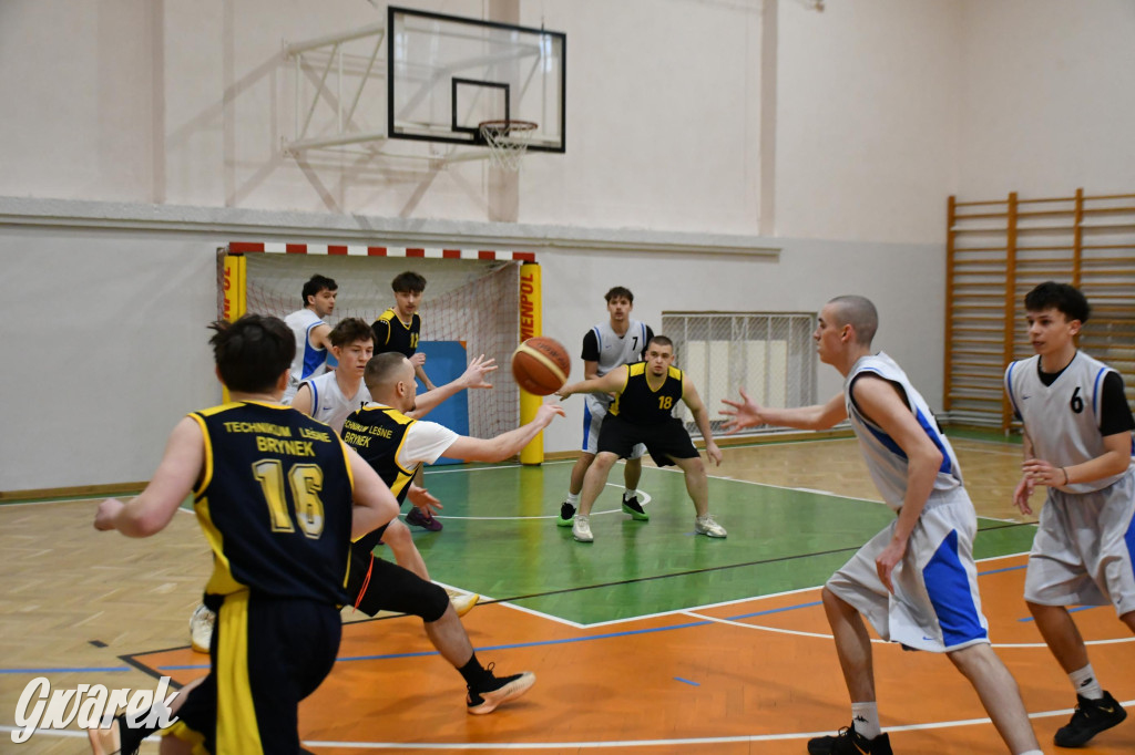 Brynek. Mistrzostwa Polski Szkół Leśnych w Koszykówce