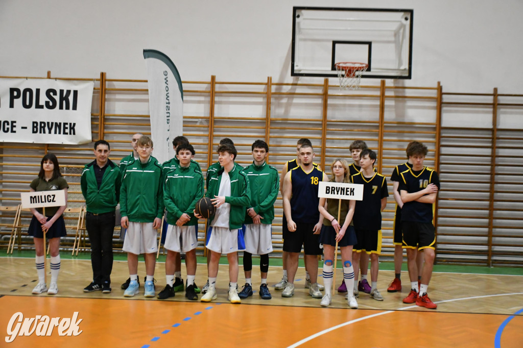Brynek. Mistrzostwa Polski Szkół Leśnych w Koszykówce