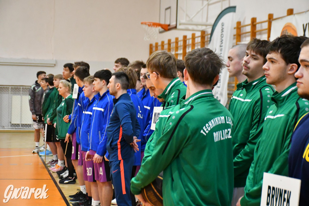 Brynek. Mistrzostwa Polski Szkół Leśnych w Koszykówce