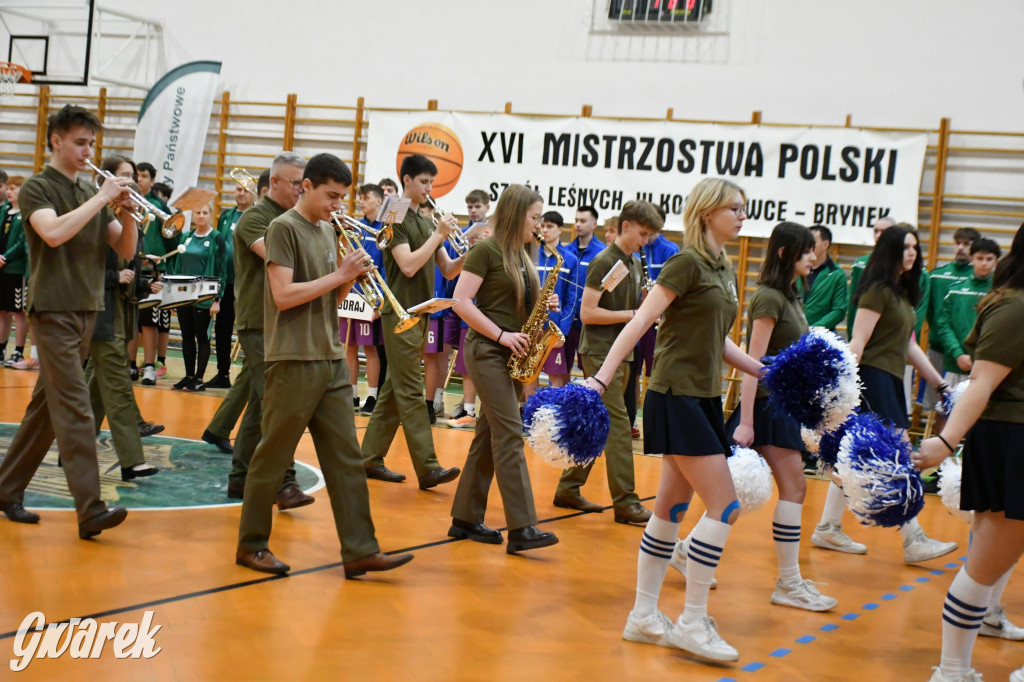 Brynek. Mistrzostwa Polski Szkół Leśnych w Koszykówce