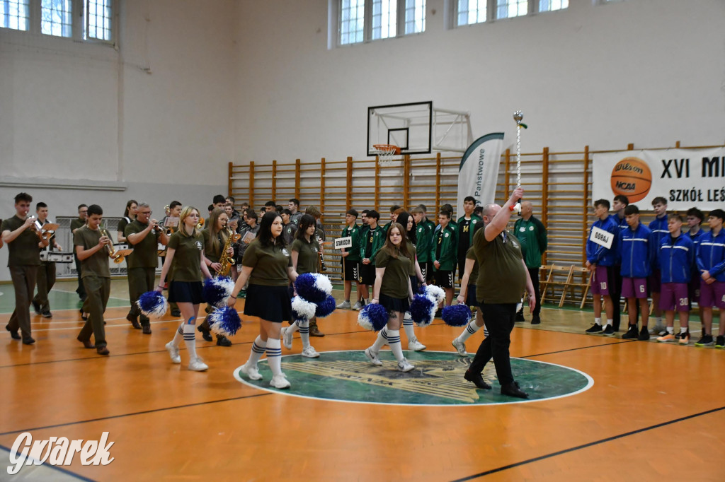 Brynek. Mistrzostwa Polski Szkół Leśnych w Koszykówce