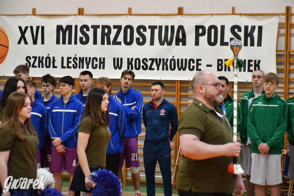 Brynek. Mistrzostwa Polski Szkół Leśnych w Koszykówce