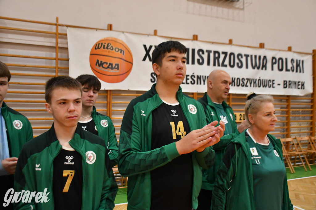 Brynek. Mistrzostwa Polski Szkół Leśnych w Koszykówce