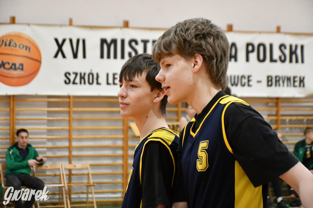 Brynek. Mistrzostwa Polski Szkół Leśnych w Koszykówce