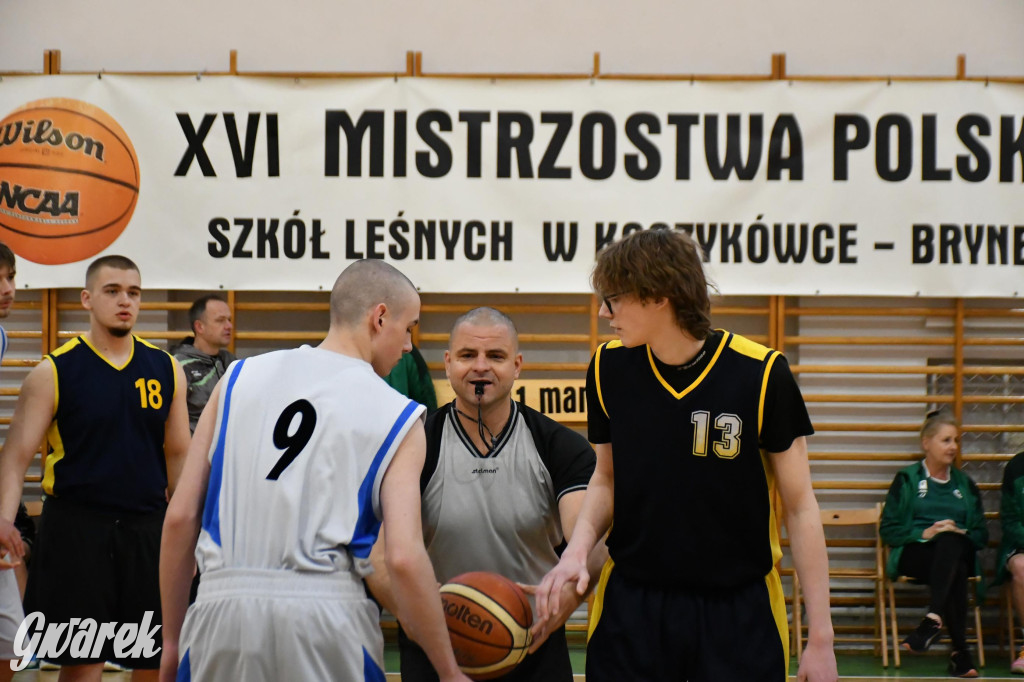 Brynek. Mistrzostwa Polski Szkół Leśnych w Koszykówce