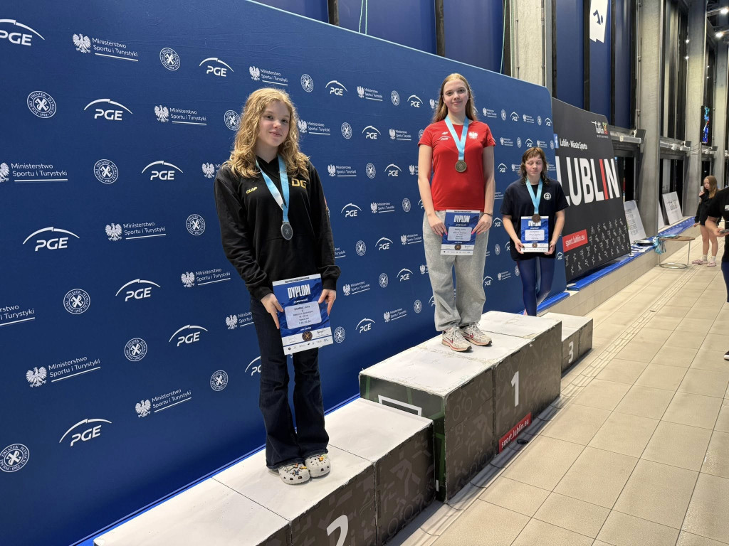 Brawa dla Emilii Nikiel z MKS Park Wodny Tarnowskie Góry