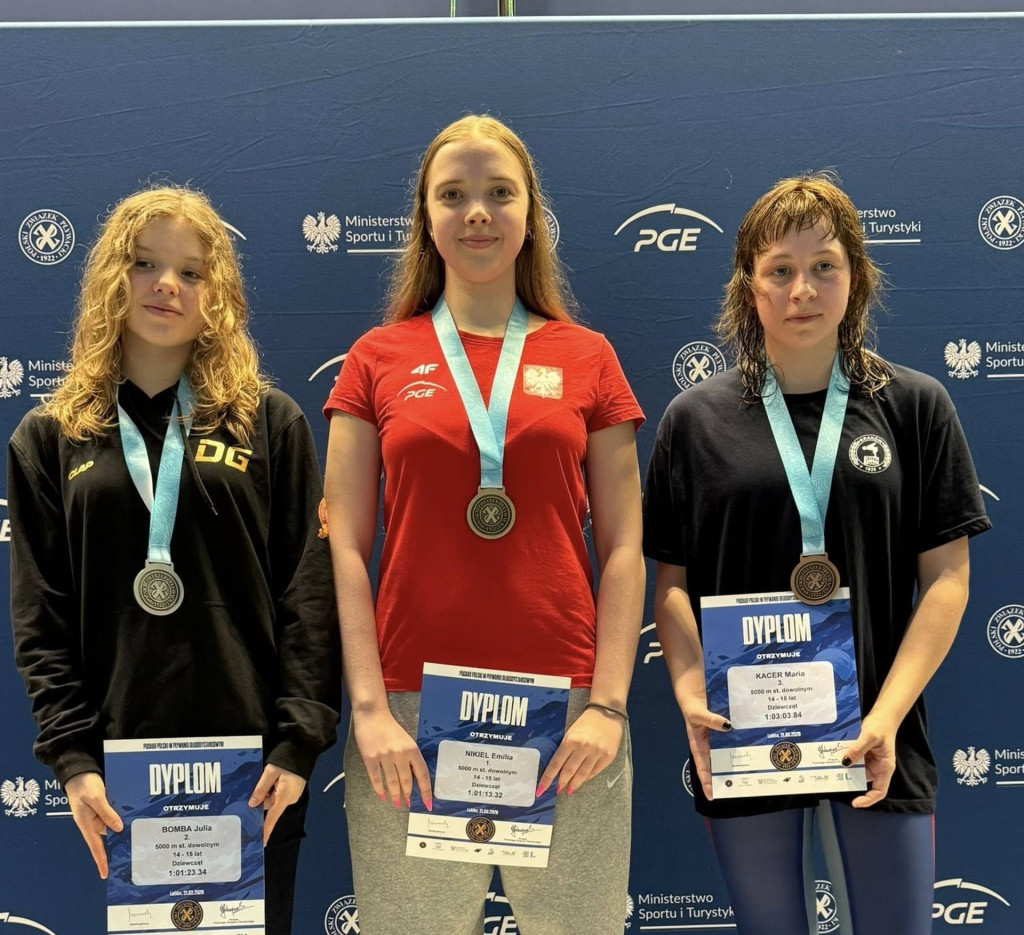 Brawa dla Emilii Nikiel z MKS Park Wodny Tarnowskie Góry