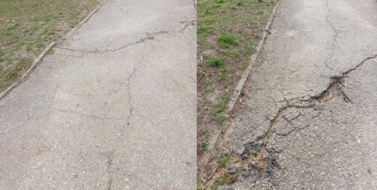 Tarnowskie Góry. Czy ktoś wyremontuje ten chodnik?