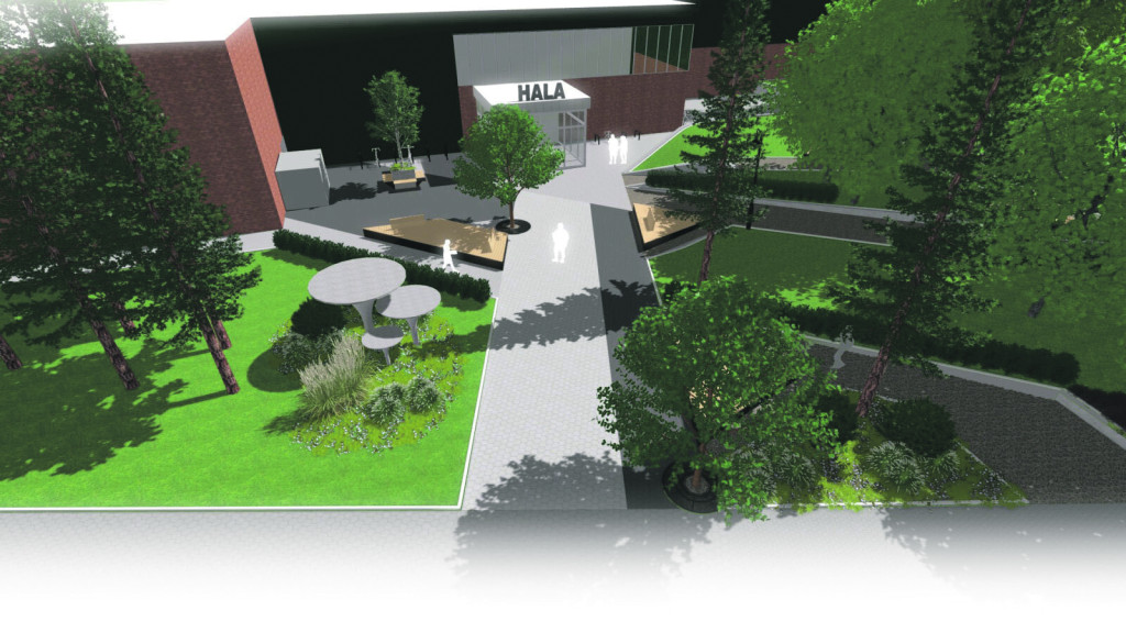 Tarnowskie Góry. Co ze skwerem przed halą targową?