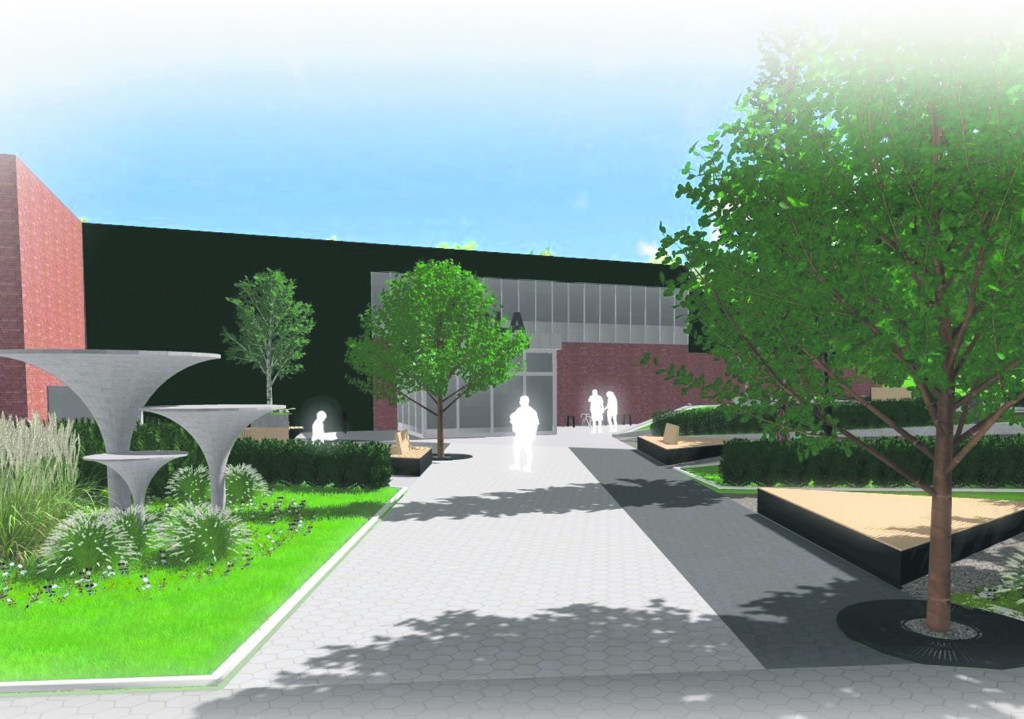 Tarnowskie Góry. Co ze skwerem przed halą targową?