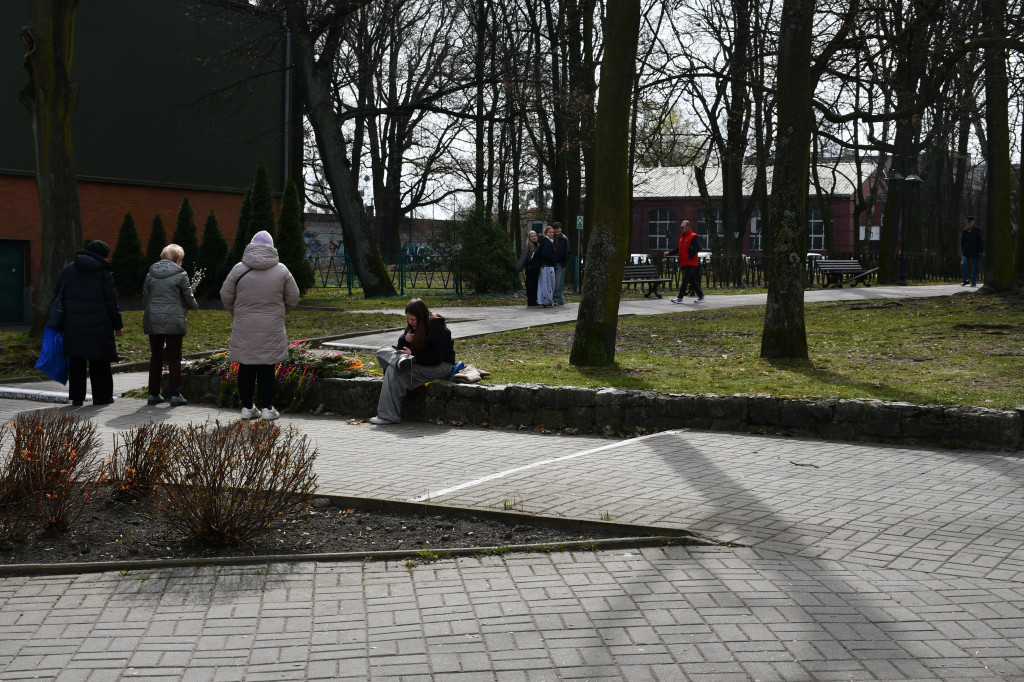Tarnowskie Góry. Co ze skwerem przed halą targową?