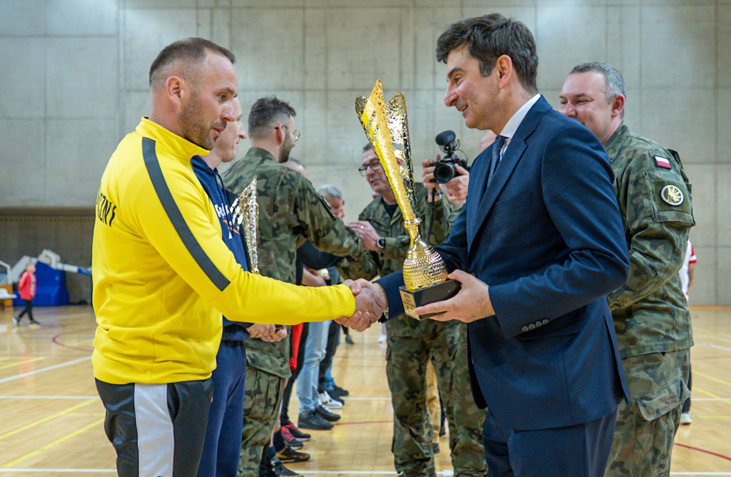 Tarnowskie Góry. Nasi mundurowi walczyli w hali