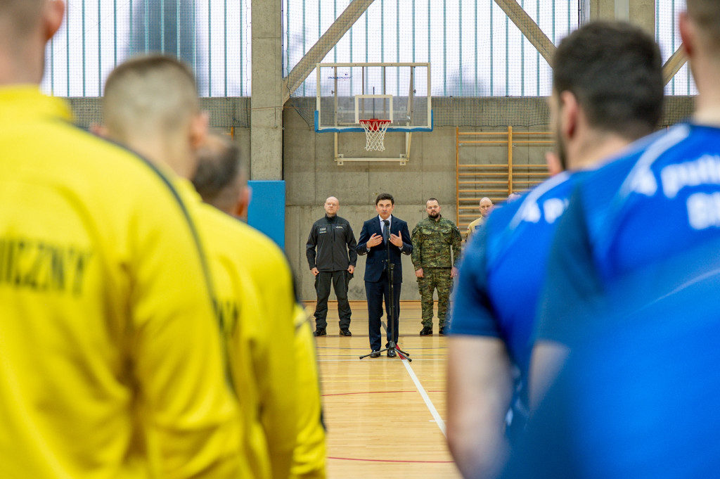 Tarnowskie Góry. Nasi mundurowi walczyli w hali