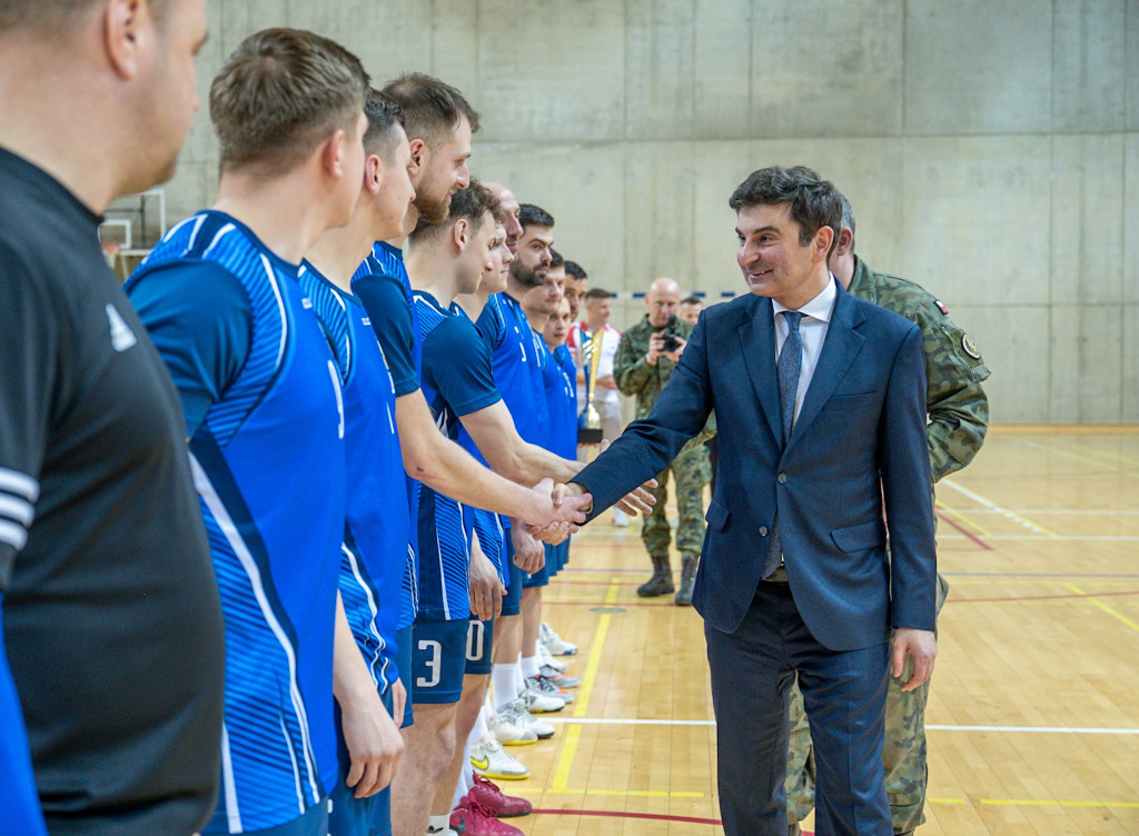 Tarnowskie Góry. Nasi mundurowi walczyli w hali