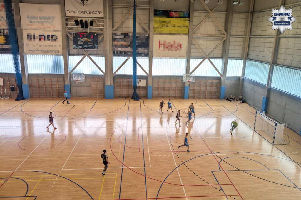 Tarnowskie Góry. Nasi mundurowi walczyli w hali