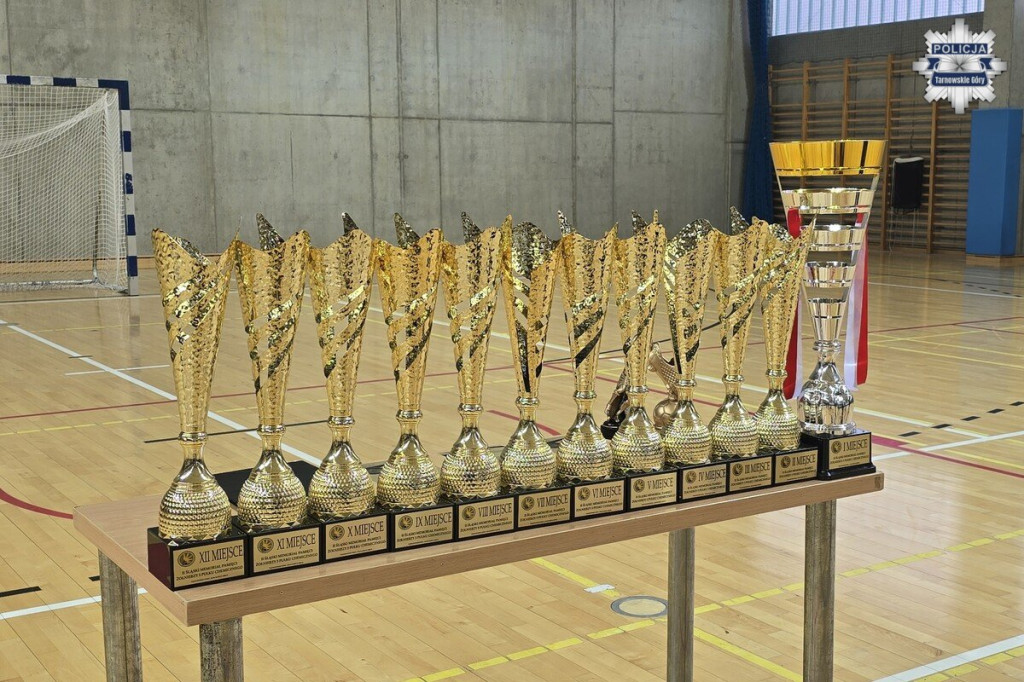 Tarnowskie Góry. Nasi mundurowi walczyli w hali