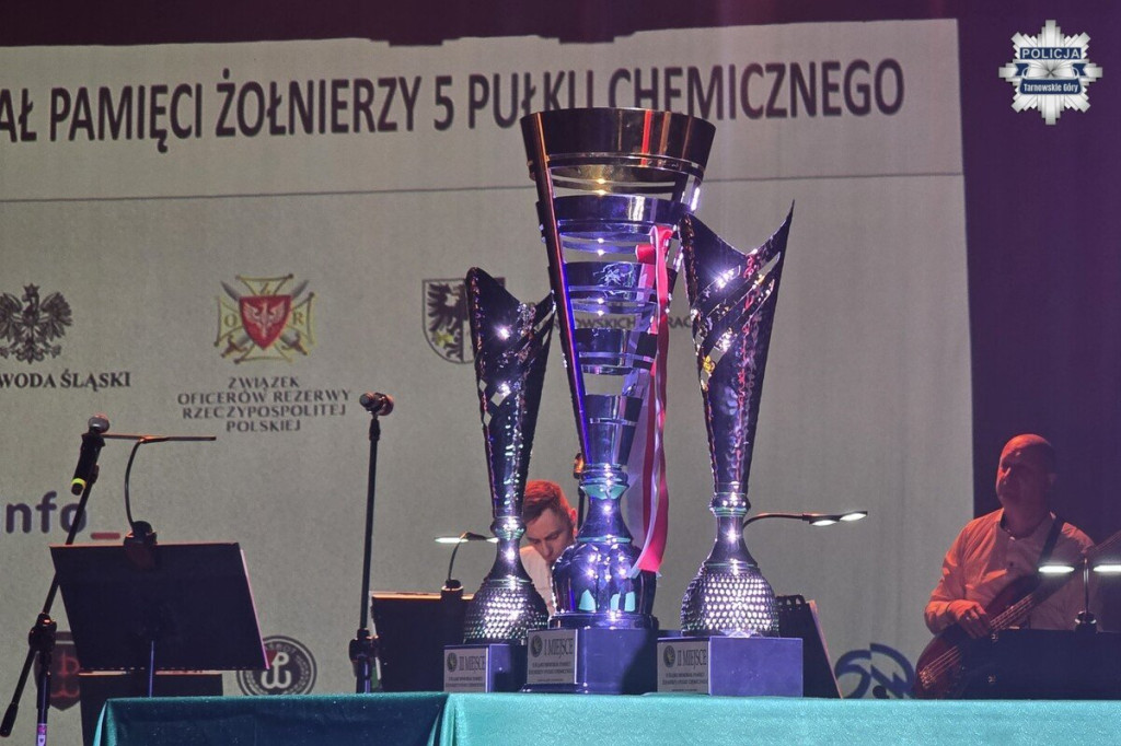 Tarnowskie Góry. Nasi mundurowi walczyli w hali