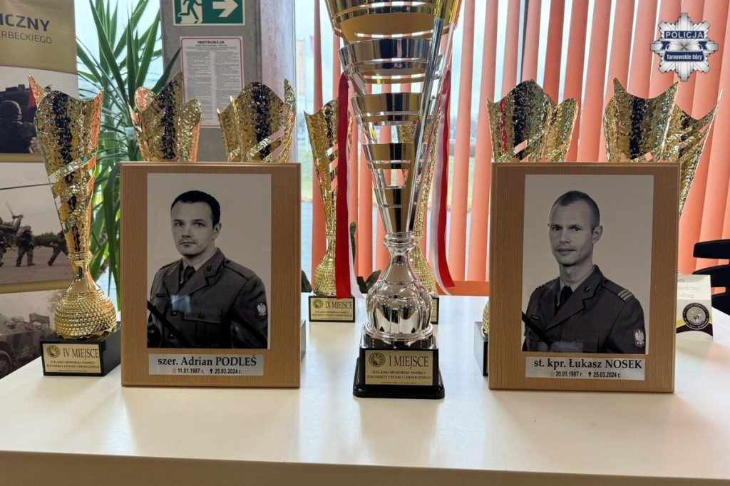 Tarnowskie Góry. Nasi mundurowi walczyli w hali