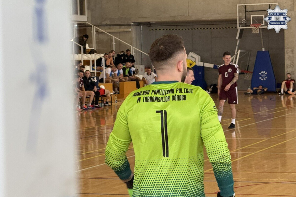 Tarnowskie Góry. Nasi mundurowi walczyli w hali