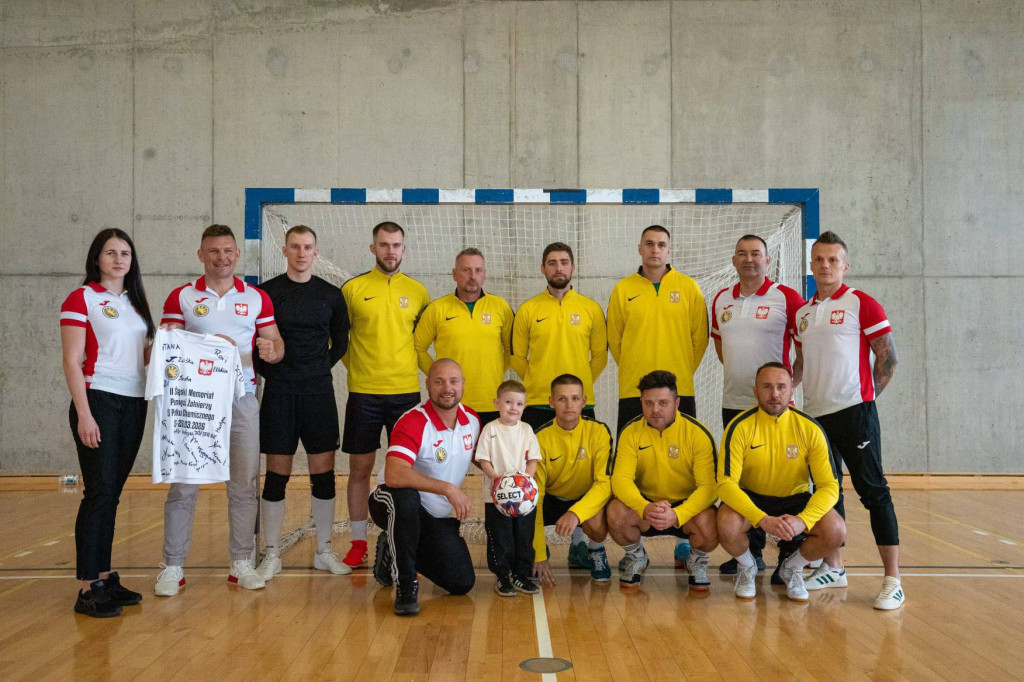 Tarnowskie Góry. Nasi mundurowi walczyli w hali