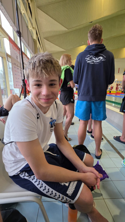 MKS Park Wodny Tarnowskie Góry z workiem medali