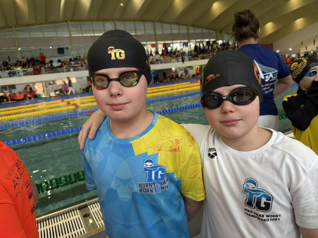 MKS Park Wodny Tarnowskie Góry z workiem medali