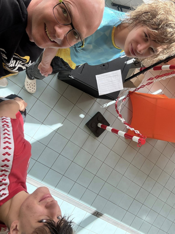 MKS Park Wodny Tarnowskie Góry z workiem medali