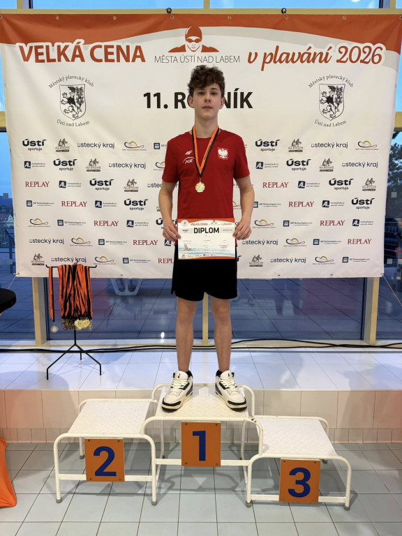 MKS Park Wodny Tarnowskie Góry z workiem medali