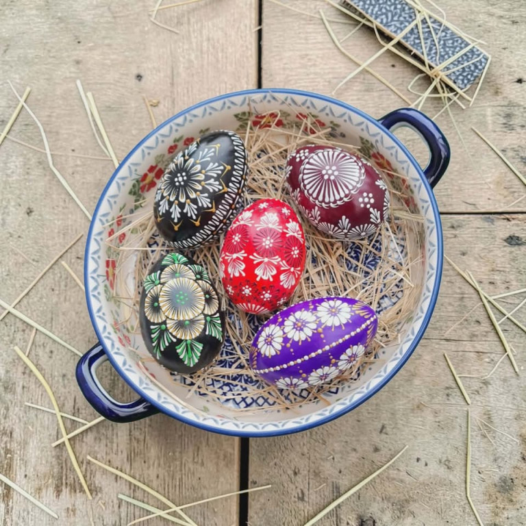 Tarnogórzanka wykonała najpiękniejszą pisankę w Polsce