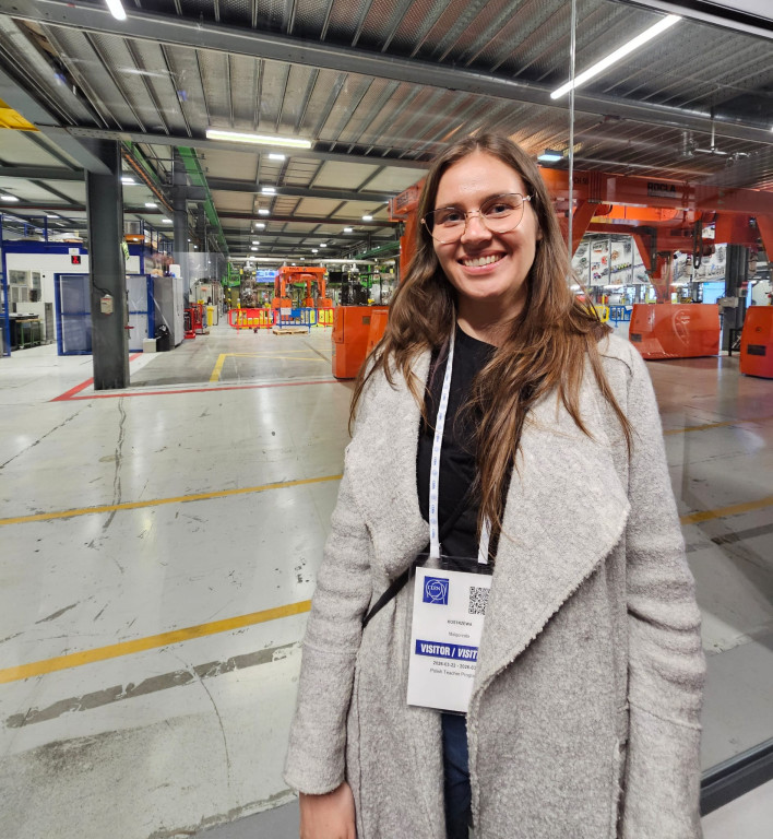 Nauczycielka z Sorbony w centrum badań jądrowych